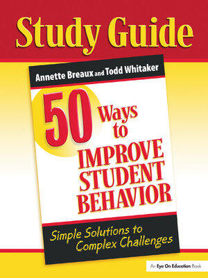 cover image of 50 Ways to Improve Student Behavior